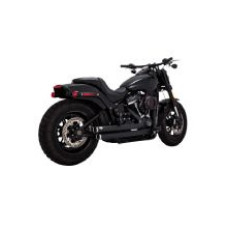 Повний вихлопний системи Vance & Hines Big Shots Staggered для обраних моделей Harley Davidson Чорний Мат