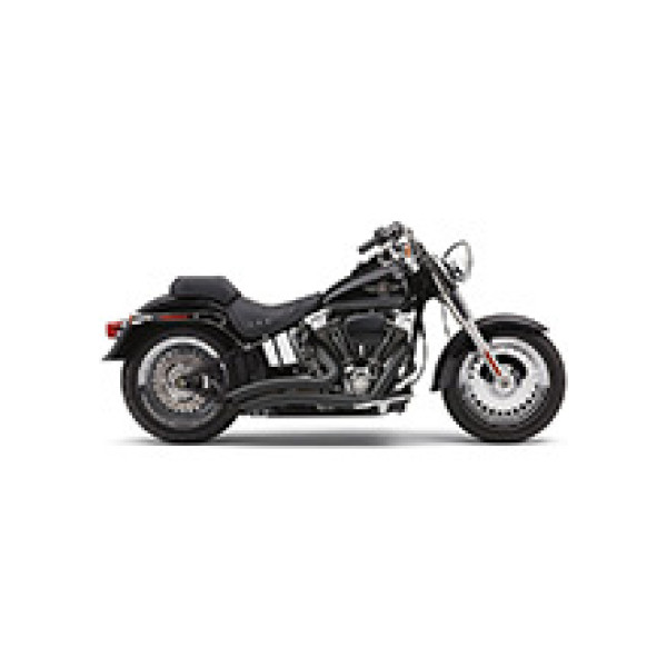 Повний вихлопний система Cobra Speedster Short Swept для обраних моделей Harley Davidson короткий, чорний
