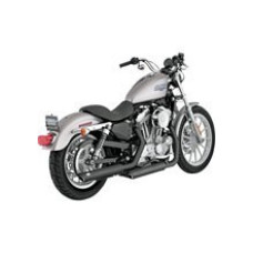 Глушники Vance & Hines Twin Slash чорний для Harley Davidson XL (04-13)