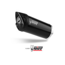 Глушник мотоцикловий Slip-On (Mover) MIVV для Honda Forza 300 (18-20) чорний
