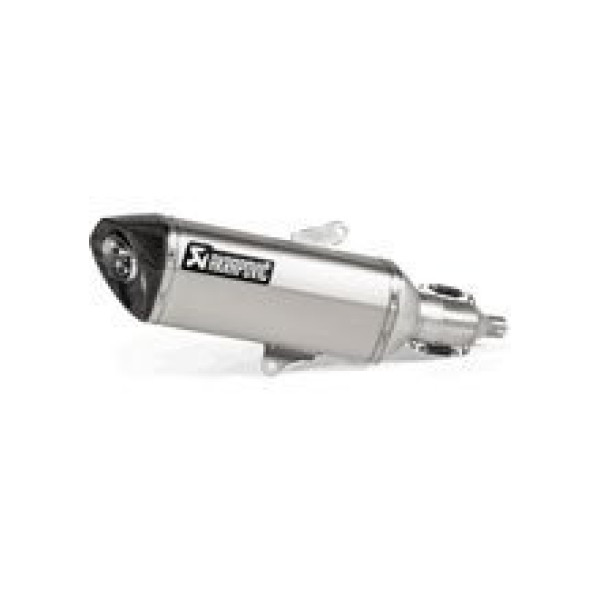 Випускний глушник Akrapović для Honda Forza 300 18-20, Forza 250 18-20 Slip-On Line, Нержавіюча сталь + Вуглецеве волокно