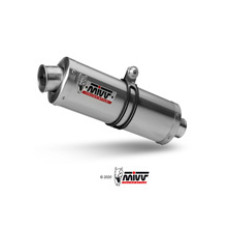 Глушник мотоцикловий Slip-On Line (Oval) MIVV для Honda Hornet 600 (03-06) срібний