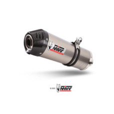 Глушник мотоцикловий Slip-On Line (Oval) MIVV для Honda Hornet 600 (03-06) титановий