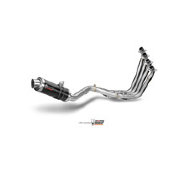 Повний вихлопний комплект (GP) MIVV для Honda CB 650 F (14-18) чорний