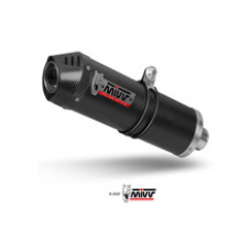 Глушник мотоцикловий Slip-On Line (Oval) MIVV для Honda XLV 700 Transalp (08-13) карбон