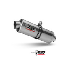 Глушники мотоциклов Slip-On Line (Oval) MIVV для Honda Hornet 900 (02-06) срібні