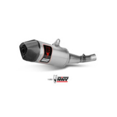 Глушник мотоцикловий Slip-On Line (Oval) MIVV для Honda CRF 250 R (22-) титановий
