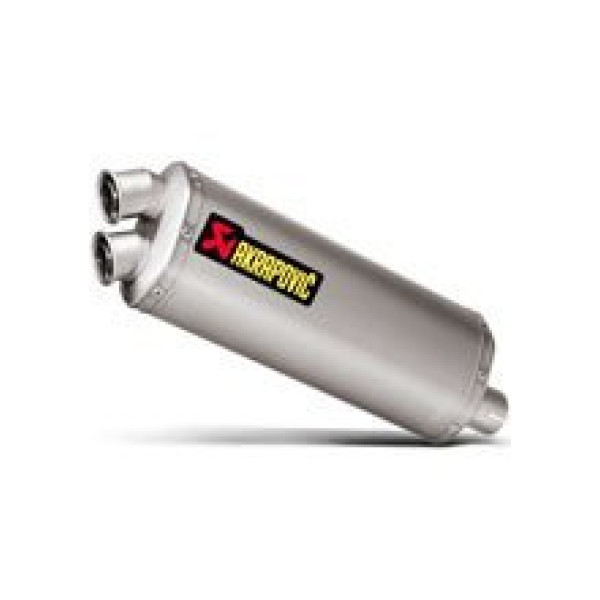 Глушник мотоцикловий Akrapović для Honda CRF1000L Africa Twin 18-19, CRF 1000 L Africa Twin Adventure Sports 18-19 Slip-On Line, Titanium