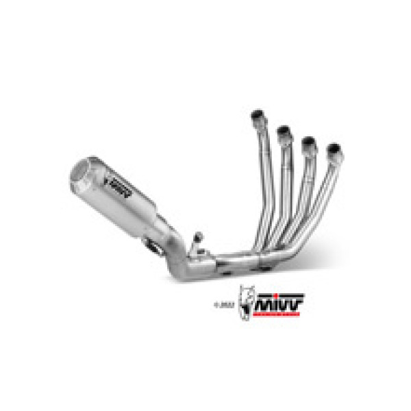 Повний вихлопний комплект (MK3) MIVV для Honda CB 650 R / CBR 650 R (19-) срібний