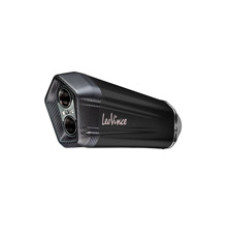 Вихлопна система LeoVince LV-12 Black Edition Slip-On, чорна нержавіюча сталь для Honda NT 1100 (22-)