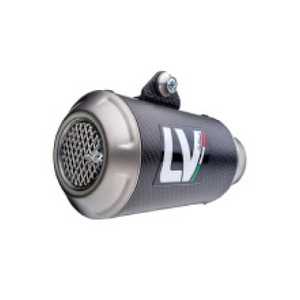 Вихлопна система LeoVince LV-10 Slip-On, Carbon для Husqvarna SVARTPILEN 125 21-, SVARTPILEN 401 20-, VITPILEN 125 21-, VITPILEN 401 20-