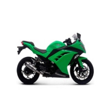 Глушник Termignoni Slip-On нержавіюча сталь, вуглецеве волокно для Kawasaki Ninja 300R (12-15)