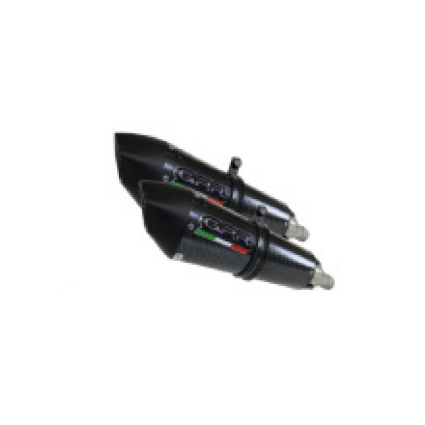 Глушник G.P.R Gpe Ann. Poppy Double Slip-On, Нержавіюча сталь - Kawasaki Zzr 1400 08-11