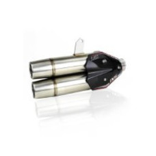 Глушник IXIL DUAL HYPERLOW XXL, L5X (SLIP ON) - Kymco Xciting 400 (D6)
