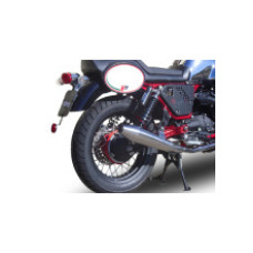 Подвійний глушник G.P.R Vintacone Slip-On, Нержавіюча сталь - Moto Guzzi Nevada 750 08-14