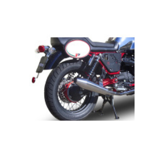 Подвійний глушник G.P.R Vintacone Slip-On, Нержавіюча сталь - Moto Guzzi Nevada 750 08-14