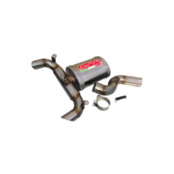 Глушник G.P.R Titanium Oval Slip-On, Aluminium - Suzuki GSR 600 Ghost line 06-11