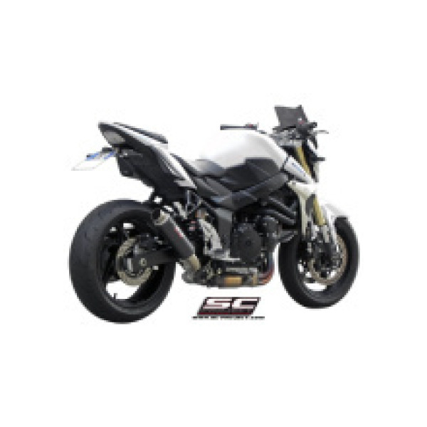 Глушник SC-Project GP-M2 Carbon / Titanium - Suzuki GSR 750 10-17