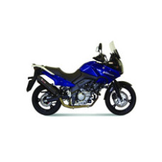 Повний вихлопний комплект (Suono) MIVV для Suzuki DL 650 V-Strom (04-06) чорний