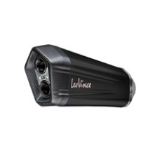Глушник мотоцикловий LeoVince LV-12 Black Edition Slip-On, Нержавіюча сталь до Suzuki V-Storm 1050 ABS / XT 20-