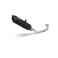 Повний вихлопний система (Suono) MIVV для Yamaha T-Max 500 (01-07) чорний