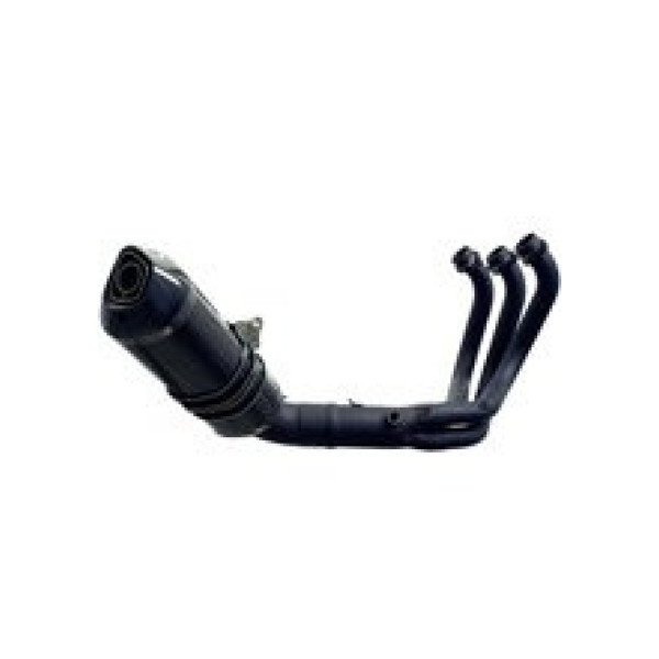 Вихлопна система 3x1 Termignoni Slip-On Total Black Edition для Yamaha MT09 (14-20), Yamaha XSR 900 (16-20)