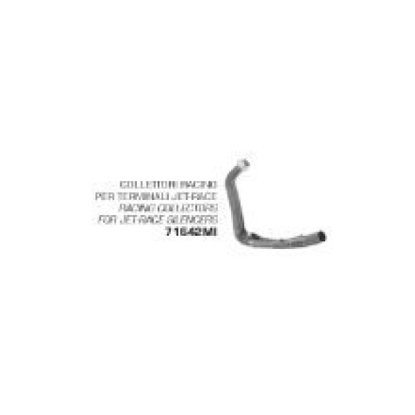 Випускний колектор Arrow для глушників Jet-Race - Yamaha MT-07 14-20 / Yamaha Tracer 700 16-20/Yamaha XSR 700 16-20