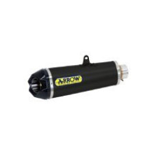 Глушник Arrow Yamaha MT-07 21/Tracer 700 20 Works, Nichrom Dark + Carbon