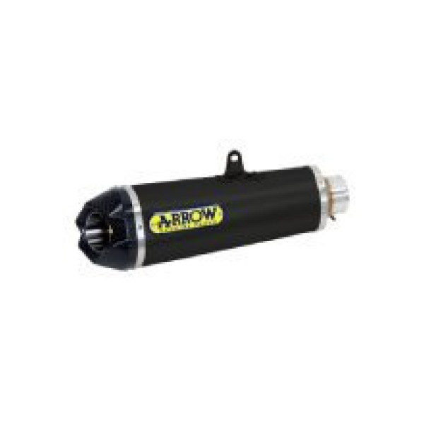 Глушник Arrow Yamaha MT-07 21/Tracer 700 20 Works, Nichrom Dark + Carbon