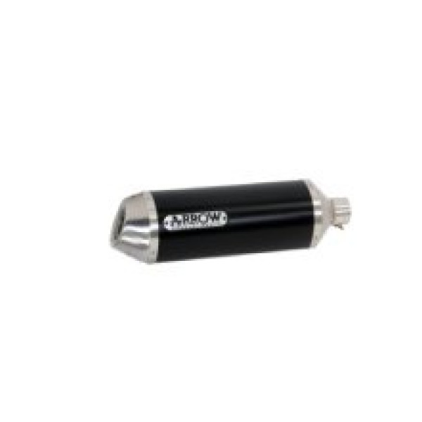 Глушник Arrow Yamaha YZF 600 R6 06-16 Thunder, Aluminium Dark + Нержавіюча сталь