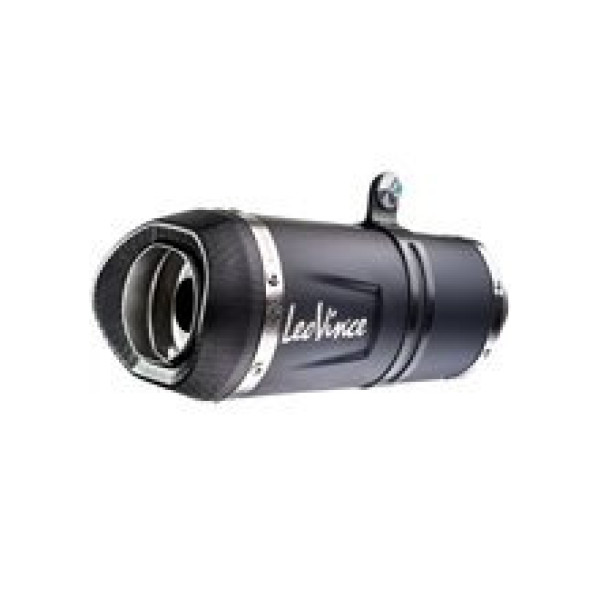 Повний вихлопний комплект LeoVince LV One Evo Black Edition Нержавіюча сталь для Yamaha MT-07 21-, YZF-R7 21-, XSR 700 21-