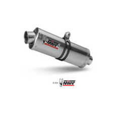 Глушник мотоцикловий Slip-On Line (Oval) MIVV для Yamaha FZS 1000 Fazer (01-05) срібний