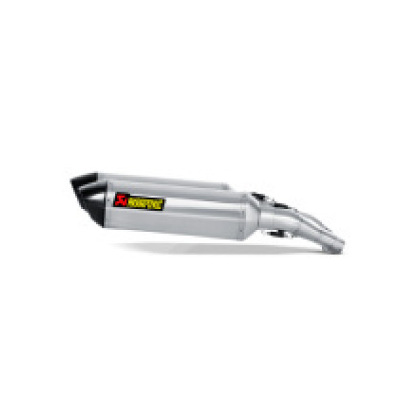 Глушник мотоцикловий Akrapović для Yamaha FJR 1300 13-20 Slip-On Line, Титан + Вуглецеве волокно