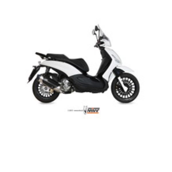 Повний вихлопний систем з каталізатором (Urban) MIVV для Piaggio Beverly 125 (14-16)