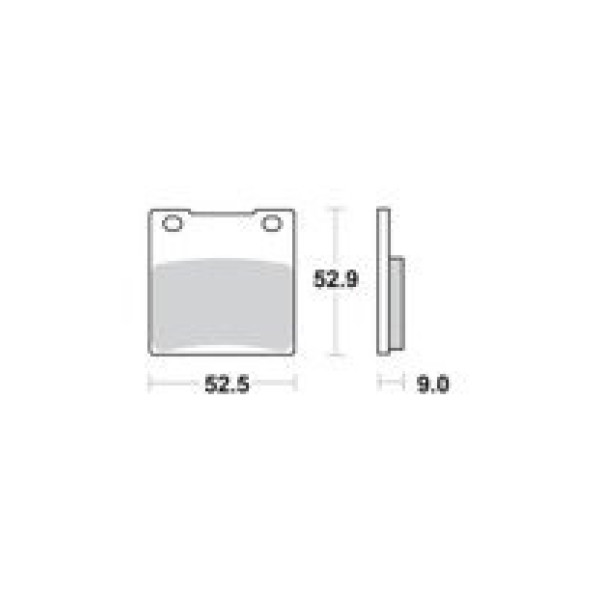 Гальмівні колодки SBS 556 LS