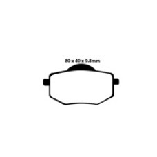 Гальмівні колодки EBC FA136 80 x 40 x 9.8mm на перед