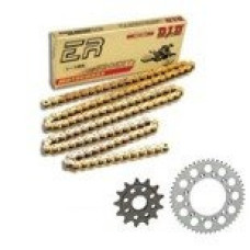 HONDA CRF 450R 04-15/CR 250R 02-03 комплект приводу DID520 ERT2 EXCLUSIVE RACING (гіперпосилений ланцюг без O-кілець) зірочки SUNSTAR