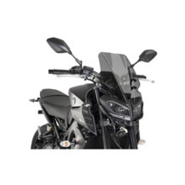 Обтічник PUIG Sport для Yamaha MT-09 (17-20), MT-09 SP (18-20) сильно затемнений