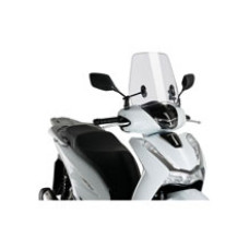 Вітрове скло Puig (Traffic) для Honda SCOOPY SH125i (20-), SCOOPY SH150i (20-21), SCOOPY SH350i (21-) прозоре