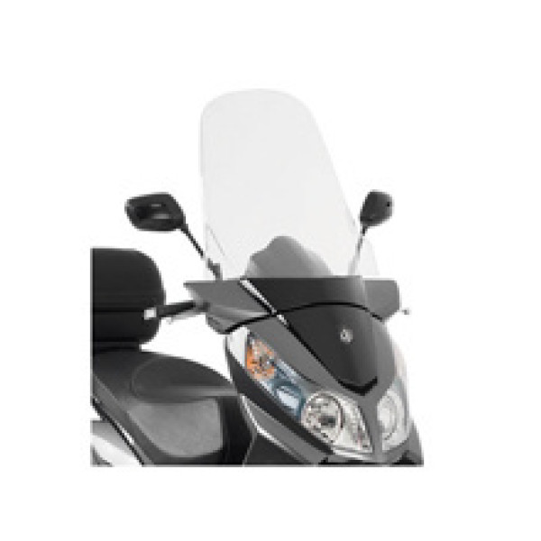 Прозора мотоциклетна вітрове скло Kappa для SYM Citycom 300 (08 > 19)