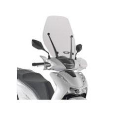 Мотоциклетний щиток Kappa для Piaggio 1 (21-), Honda SH 125 / 150 (20-), SH 350 (21-) прозорий кріплення Piaggio доступне окремо
