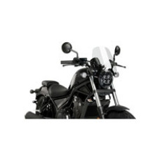 Мотоциклетний обтічник PUIG Naked New Generation Honda Rebel 300 (17-23)/ 500 (17-) прозорий
