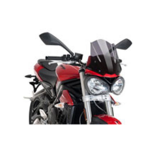 Обтічник PUIG для Triumph Street Triple S (17-19) сильно затемнений