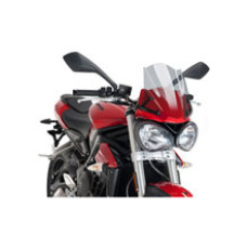 Вітрове скло PUIG для Triumph Street Triple S (17-19) легке затемнення