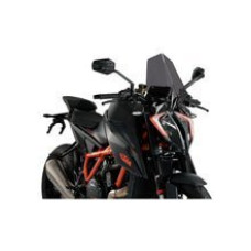 Вітрове скло PUIG Naked New Generation для KTM 1290 Superduke R (20-), Superduke R EVO (22-) сильно затемнене