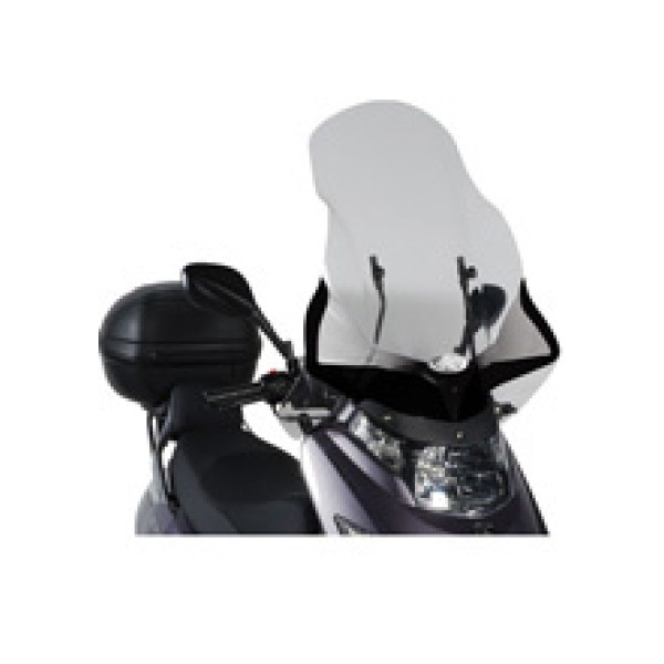 Мотоциклетний щиток Kappa для Kymco Dink 50 / 125 / 200 i (06-16) прозорий з кріпленням D292KITK в комплекті