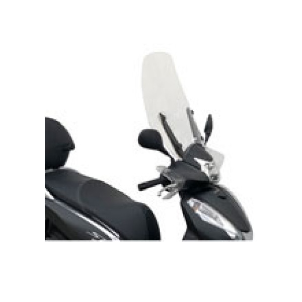 Мотоциклетний екран WRS Touring Honda SH 125/ 150 (17-19) прозорий