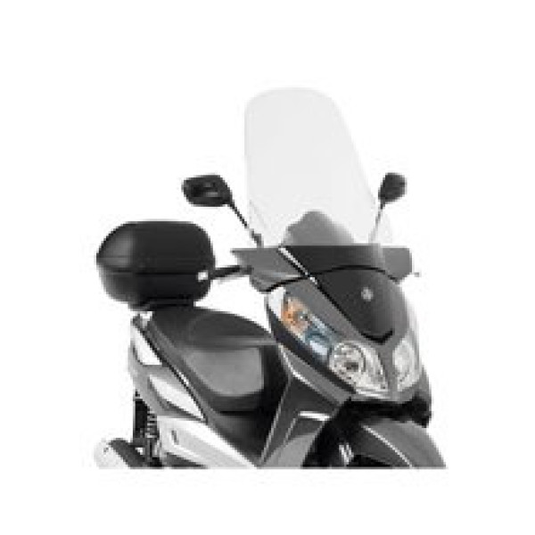 Прозора мотоциклетна вітрове скло Givi для SYM Citycom 300 (08 > 19)