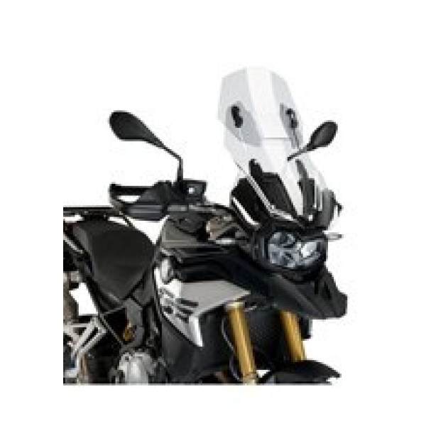 Туристичний щиток зі спойлером PUIG для BMW F850GS (18-), F850GS Adventure (19-) прозорий