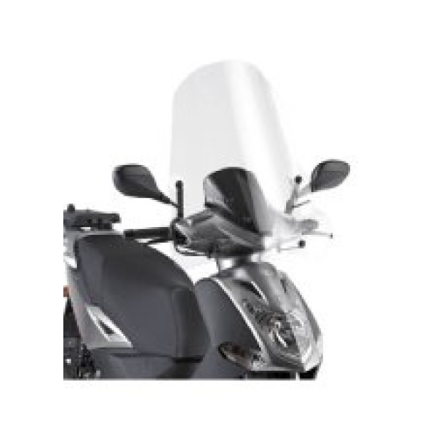Мотоциклетний щиток GIVI для Kymco Agility 50-125-150-200-R16 (08-13) прозорий кронштейн у комплекті